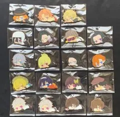 文豪ストレイドッグス だる〜ん ラバーストラップ 19種セット