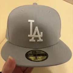 New Era 59FIFTY LA グレーキャップ 7 1/8