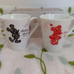 非売品　ミッキー＆ミニー　ペアマグカップ