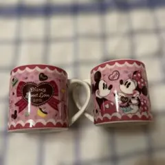 Disney Sweet Love 2012 マグカップ 2個セット