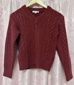 UNIQLO JW Anderson ユニクロ セーター ニット 赤 S