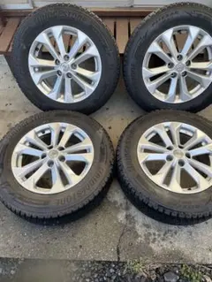 値下げ 日産純正ブリヂストンスタッドレスタイヤホイールセット 225/65r17