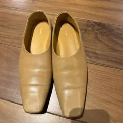 THE ROW Square Toe leather ballet shoesのサムネイル