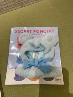 【メルカリ便】ディズニーストア シークレットポンチョ 青 水色