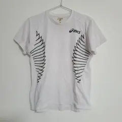 asics アシックス　Tシャツ S ホワイト