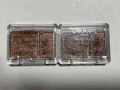 CANMAKE ロイヤルパールアイシャドウ 01 02 セット
