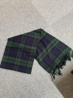 BUONA GIORNATA チェック柄マフラー