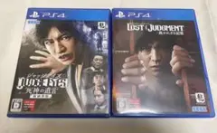 PS4 ロストジャッジメント　 ジャッジアイズ