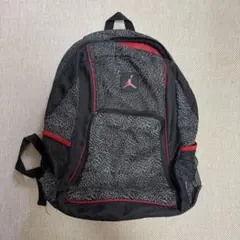 NIKE JORDAN ジョーダン リュック エレファント柄 ブラック レッド
