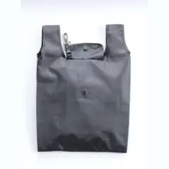 【新品】コンビニバッグ 底広マチでお弁当をすっぽり収納 　ブラック コンパクトのサムネイル
