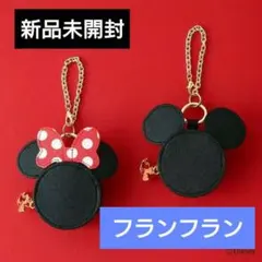 新品 francfranc フランフラン ミッキー＆ミニー チャーム エコバッグのサムネイル