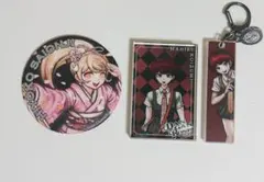 小泉真昼 ダンガンロンパ スーダン2 スクエア缶バッジ 展覧会 4点