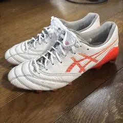 ASICS SLICKWRAP ホワイト/オレンジ スパイクシューズ