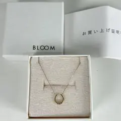 BLOOM K10 イエローゴールド ホースシュー ネックレス 証明書 箱付きのサムネイル
