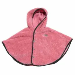 フリースフード付き ポンチョ