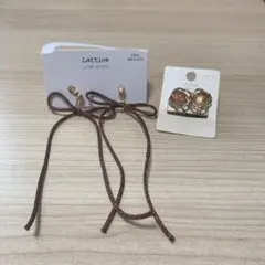 イヤリング　2点セット