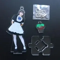 アンジュルム 川名凜 フィギュアスタンドキーホルダー 2021 Happy Va