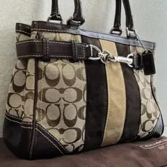 Y2K COACH Holiday Patchwork Gallery Tote - メルカリ