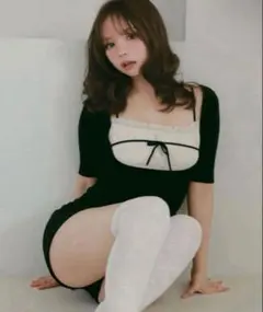 andmary mew frill tops black - メルカリ