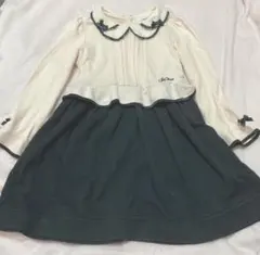 ジルスチュアートニューヨーク フォーマルワンピース 女の子 ピンク 黒 120