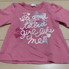 anyFAM ピンク トレーナー