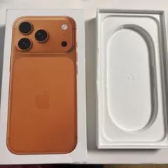 iPhone17proオレンジ色 箱のみ