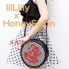 lilLilly×HoneySalon コラボ エンブロイダリーバッグ 新品のサムネイル