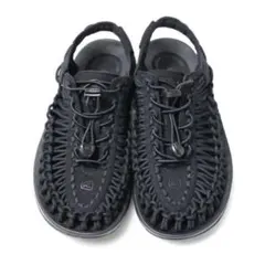 【美品】KEEN UNEEK キーン ユニーク サンダル 25cm ブラック 黒