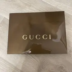 GUCCI ブラウン ロゴ入り 袋　ショッパー