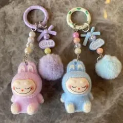 らぶぶ　ラブブ　キーホルダー 2個セット