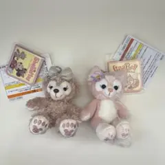 ダッフィー シェリーメイ ぬいぐるみキーチェーン