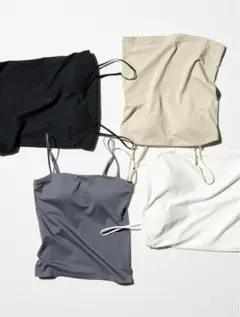 UNIQLO✨エアリズムコットンブラチューブトップ　Mサイズ　2枚セット
