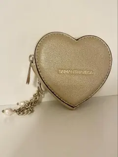 SAMANTHAVEGA ハート型コインケース ゴールド