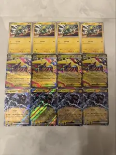 ポケモンカード ラクライ メガライボルトex ゼクロムex 12枚セット
