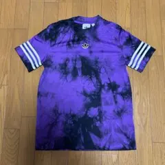 adidas タイダイ Tシャツ S パープル