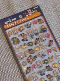 Zootopia BONBON DROP mini シール 48枚入り
