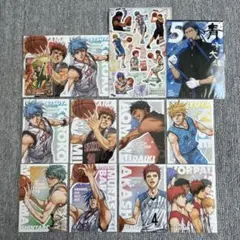 黒子のバスケ 最強ジャンプ 付録 ポストカード ステッカー イラストシート