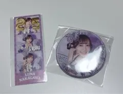 FRUITS ZIPPER 仲川瑠夏 ラッフルくじ3CUTフォトカード、缶バッジ