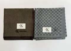 Calvin Klein ハンカチ 2枚セット