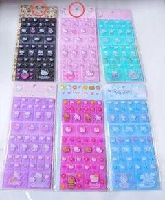 ハローキティ タイルシール6点セット
