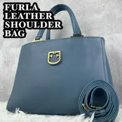 B5可 大人気 FURLA レザー ベルヴェデーレ 2WAY ショルダーバッグ