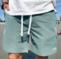 夏コーデ☆LUSSO　SURF　ハーフパンツ　カーキ　L☆水着