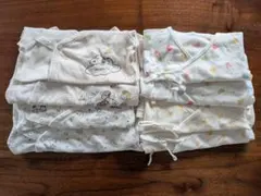 新生児肌着 8枚セット （mikihouse×2セット、スヌーピー柄×2セット）