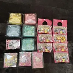 セブンイレブン限定サンリオ・ペットボトルホルダー全６種＋小物ケース５個ミラー３種