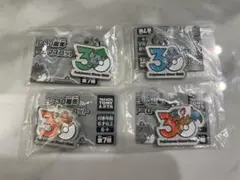 ポケモン30周年　メタルチャームマスコット　4種セット