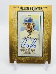 2020 Topps Allen Ginter 直筆サイン RCアンソニー・ケイ