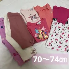 子供服　女の子　70サイズ　夏服　まとめ売り