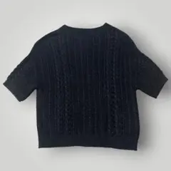 フォクシー　リネン　半袖ニット　sable 38 FOXEY】フォクシー＊ニット＊リネン素材 - メルカリ