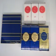 Christian Dior リップスティック6本とアイカラーパレット