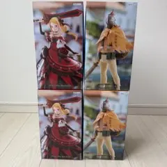 新品未開封 リゼロ 王選候補者と騎士フィギュア　プリシラ陣営×2セット